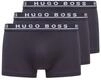 BOSS Herren Trunk 3P CO/EL Dreier-Pack Boxershorts aus Stretch-Baumwolle mit Logo am