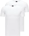 BOSS Herren T-Shirt Rn 2p Co/EL T Shirts, Wei&szlig;, XXL EU