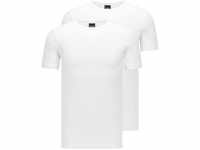 HUGO BOSS Herren T-Shirts Shirts Kurzarm Crew-Neck Slim Fit 50325407 2er Pack,