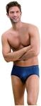 Ammann Herren Slip mit Eingriff Jeans,Jeansblau (125),7 / XL