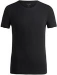 OLYMP Herren T-Shirt Langarm Level.Five,Einfarbig,Body fit,schwarz 68,M