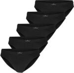 Tom Tailor Underwear Herren Slip Mini, 5er Pack, Einfarbig, Gr. Large