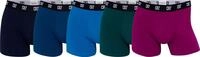 CR7 Cristiano Ronaldo Baumwoll-Boxershorts f&uuml;r Herren, Packung mit 5, Blau,...