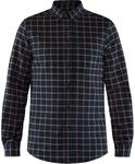 Fj&auml;llr&auml;ven &Ouml;vik Flannel Shirt, M, Dark Navy