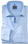 OLYMP Herren Oberhemd Langarm Luxor,Twill,modern fit,Global Kent,hellblau 10,45