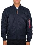 Alpha Industries Herren Jacke Ma-1 Vf 59, Blau (rep.blue 07), XXL