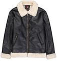 Alpha Industries B3 FL Lederjacke f&uuml;r Herren Black