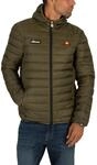 ellesse Herren Lombardy Jacke, Kaki, XS EU