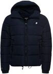 Superdry Herren Sports Steppjacke mit Kapuze Finster Marineblau XXL