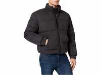 Urban Classics Herren Cropped Buffer Jacket Jacke, Schwarz, S EU