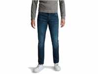 PME Legend Herren Slim Fit Jeans Tailwheel Dark Shadow wash blau - 34/30