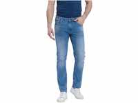 Cross Jeans Herren Jeans Damien - Slim Fit - Blau - Flex Light Blue W29-W42,