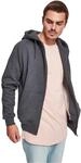 Urban Classics Herren Kapuzenpullover Zip Hoody, Sweatjacke mit Rei&szlig;verschluss f&uuml;r