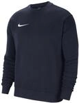 Nike Herren M Nk Flc Park20 Crew Shirt, Obsidian/White, L EU
