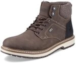 Rieker Herren Schn&uuml;rstiefeletten F3812, M&auml;nner Stiefeletten, wasserabweisend,