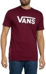 Vans Herren Classic T - Shirt, Rot (Burgundy/white), X-Large