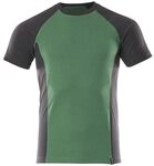 Mascot T-shirt "Potsdam", 1 St&uuml;ck, L, gr&uuml;n/schwarz, 50567-959-0309-L