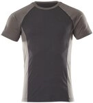 Mascot T-shirt "Potsdam", 1 St&uuml;ck, S, schwarz/dunkelanthrazit, 50567-959-0918-S