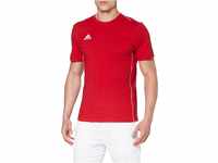 adidas Herren Core 18 T-Shirt, Power Red/White, S