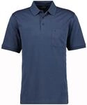 RAGMAN Herren RAGMAN Kurzarm Softknit Poloshirt Medium, Azur-778