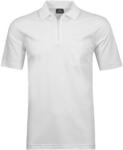 RAGMAN Herren RAGMAN Kurzarm Poloshirt, Wei&szlig;, Gr. L