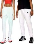 Nike Herren M NSW Club JGGR BB Hose, White/White/Black, XL