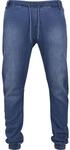 Urban Classics Herren Knitted Denim Jogpants Sporthose, Blau (Blue Washed 799), S