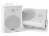 Power Dynamics WS40A Bluetooth und WiFi Lautsprecher-Set 200 Watt 4 Zoll Weiß
