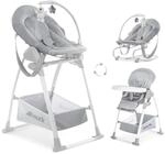 hauck Hochstuhl mit Babywippe Sit N Relax 3in1 ab Geburt bis 15 kg mit Wippgestell,