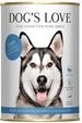 DOG'S LOVE Classic Fisch, 6er-Pack (6 x 400g)