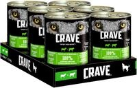 Crave Adult Hundenassfutter Pastete mit Lamm & Rind, 6 Dosen, 6x400g &ndash; Premium
