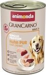 animonda GranCarno Hunde Nassfutter Single Protein Huhn pur (6x400g), getreidefreies