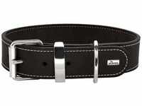 HUNTER AALBORG SPECIAL Hundehalsband, Leder, strapazierfähig, komfortabel, 50 (S-M),