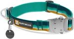 RUFFWEAR Top Rope Hundehalsband, Reflektierendes Halsband mit Metallschnalle...