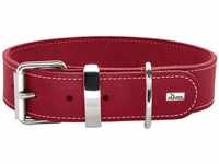 HUNTER AALBORG SPECIAL Hundehalsband, Leder, strapazierfähig, komfortabel, 55 (M),