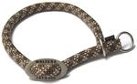 Wolters | Schlupfhalsband Everest reflektierend in Tabac/Sand | L 40 - 45 x B 1,3 cm