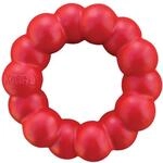 KONG Ring - Hundekauspielzeug - Unterst&uuml;tzt die Zahngesundheit - Langlebiger
