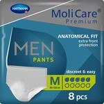 MoliCare premium MEN Pants 5 Tropfen Inkontinenzhosen | Gr&ouml;&szlig;e M | 8 St.