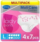 MOLICARE Premium lady Pants 7 Tropfen L 4X7 St