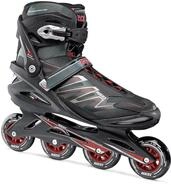 Roces Herren Inline-skates Big Zyx, schwarz (black/Crimson red), 52
