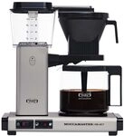 Moccamaster KBG Select, Filterkaffeemaschine, Retro Kaffee Maschische, Matt Silver, Moccamaster KBG Select, Filterkaffeemaschine, Retro Kaffee Maschische, Matt Silver,