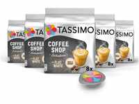 Tassimo Kapseln Coffee Shop Selections Flat White, 40 Kaffeekapseln, 5er Pack,...