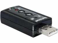 USB Sound Adapter 7.1 - DeLock -Virtual 7.1 Sound - Xear 3D Sound - mit