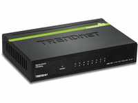 TRENDnet 8-Port Unverwalteter Gigabit GREENnet Desktop Metall Switch, Ethernet