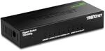 TRENDnet, TEG-S80G, 8-Port-Gigabit-GREENnet-Mini-Switch, Desktop Metal Switch,