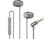 SoundMAGIC E11C Kabelgebundene Kopfhörer mit Mikrofon, HiFi-Stereo-Ohrhörer,