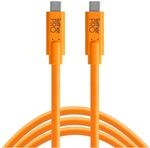 Tether Tools USB-C zu USB-C Kabel, 4,60 m, orange
