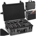 tectake&reg; Kamerakoffer, Universalkoffer, Outdoor Box wasserdicht als Transportkoffer,