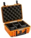 B&W International Transportkoffer Outdoor 1000 (PP.41) Orange &ndash; mit Facheinteilung