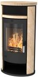 Fireplace K1266 Alicante Kaminofen Stahl Schwarz | Loticstone
